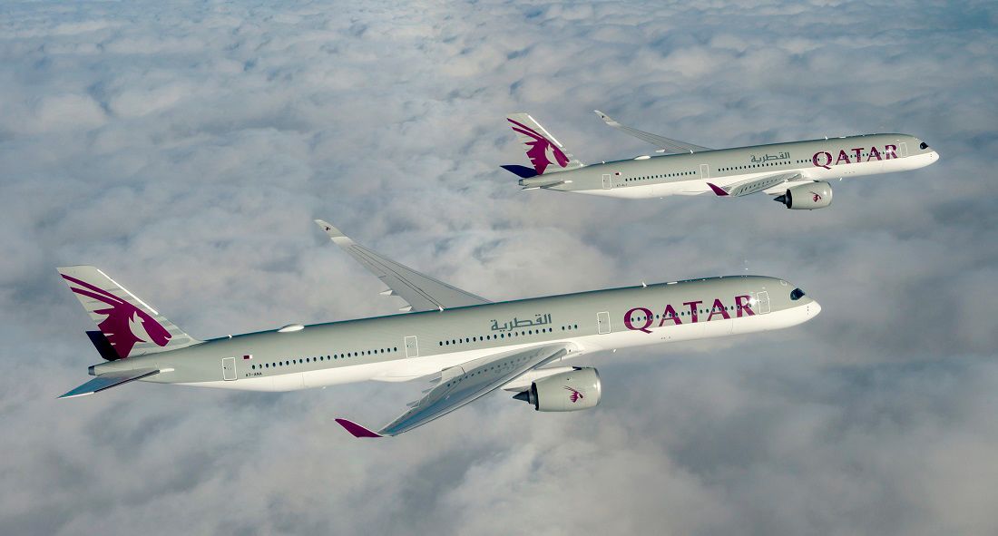 qatar airways new airbus a350-1000 will fly to london from feb