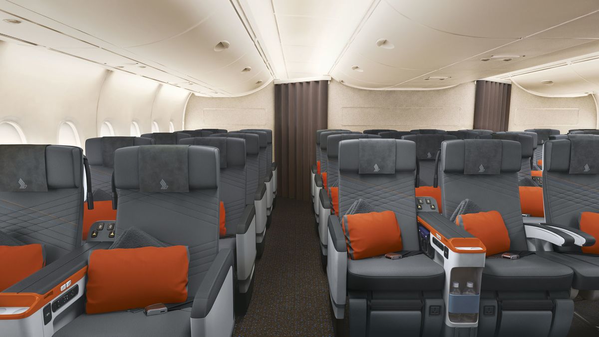 First look Singapore Airlines new A380 premium economy seats