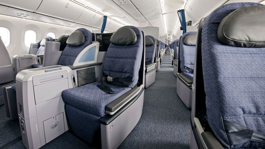 United Boeing 787 Business Class