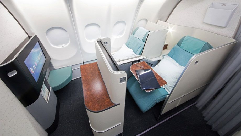 Korean Air Airbus A330 First Business Class Plus Seoul Brisbane