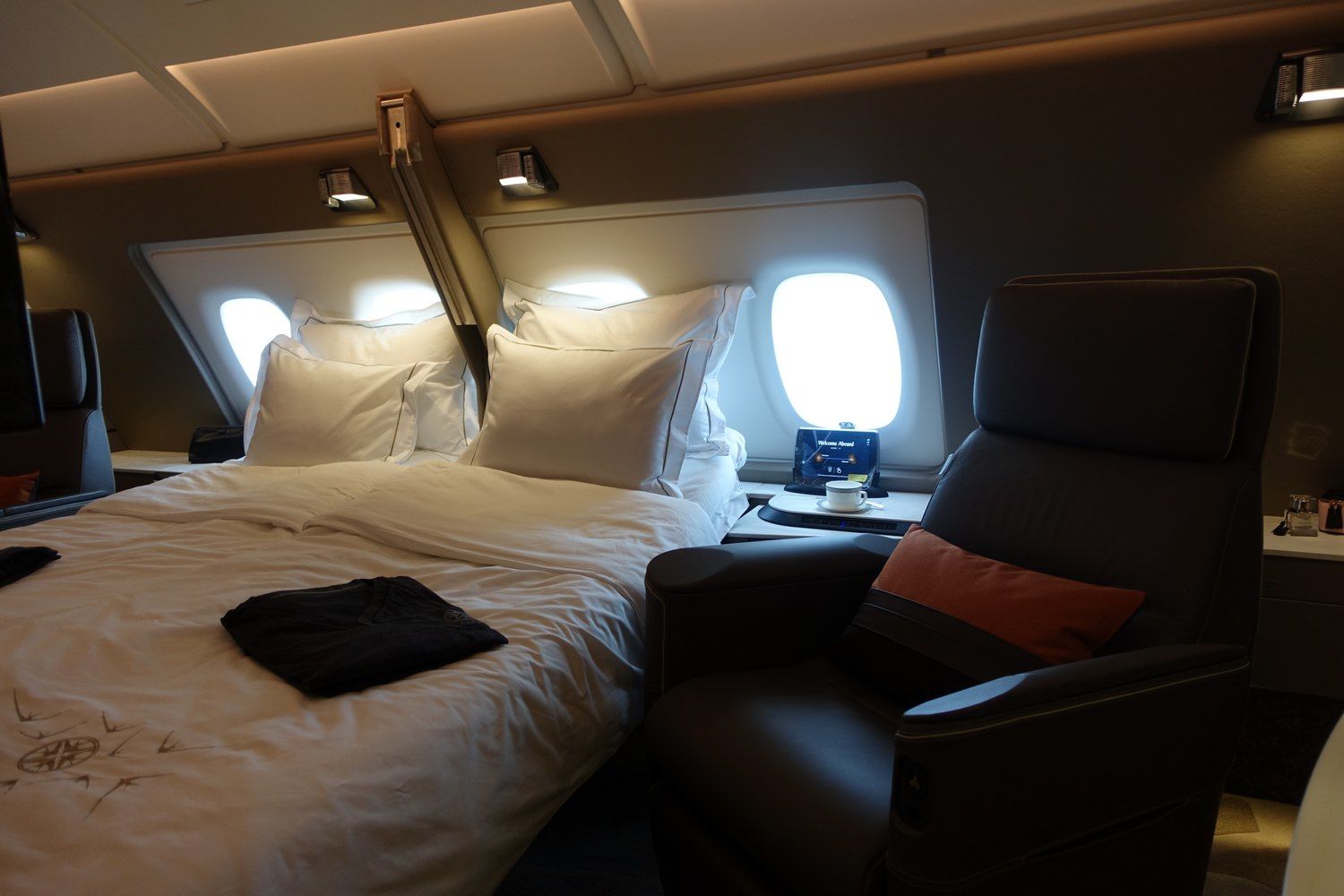 Singapore Airlines New A380 First Class Seat Executive Traveller 3383