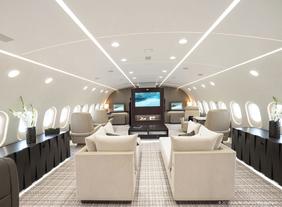 Boeing BBJ 787 VIP private jet interior photos - Executive Traveller