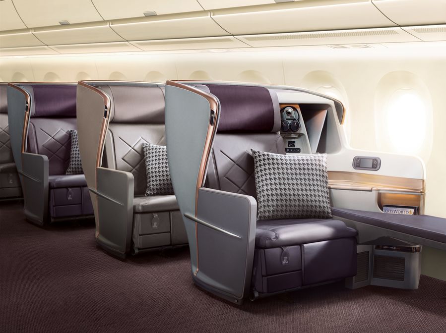 Best business class seats on Singapore Airlines' Airbus A350-900ULR ...