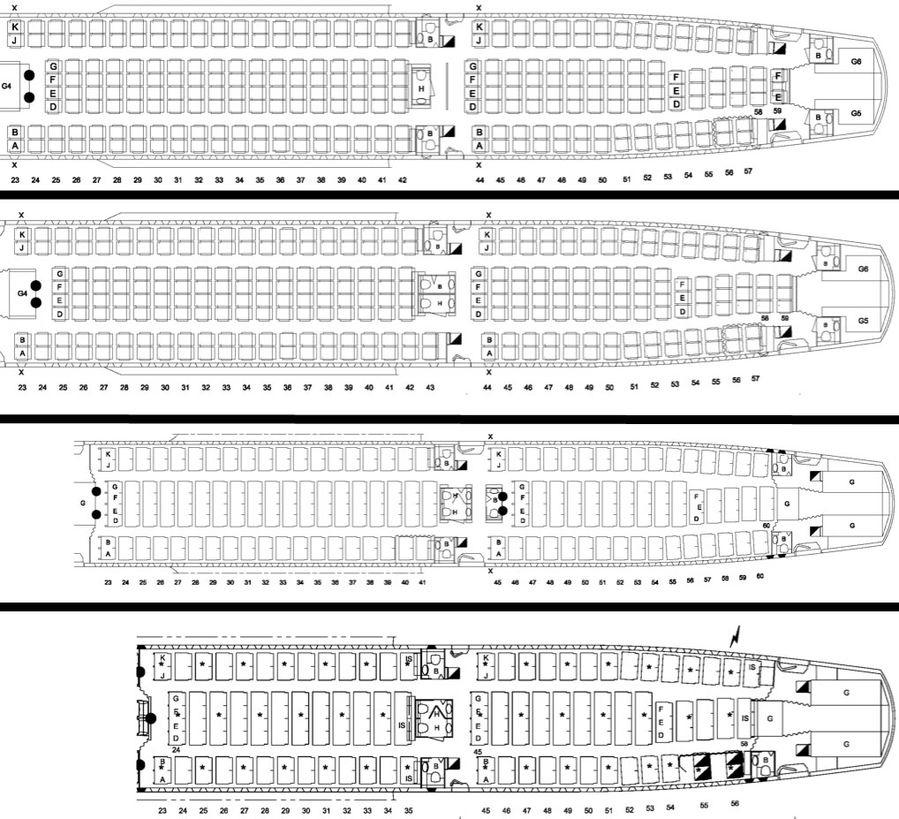 Airbus a220 схема салона